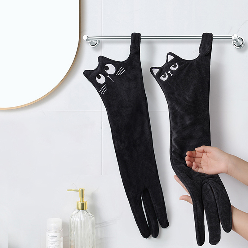 Golf Towel - Komik Kedi El Havlusu Mutfak Banyo