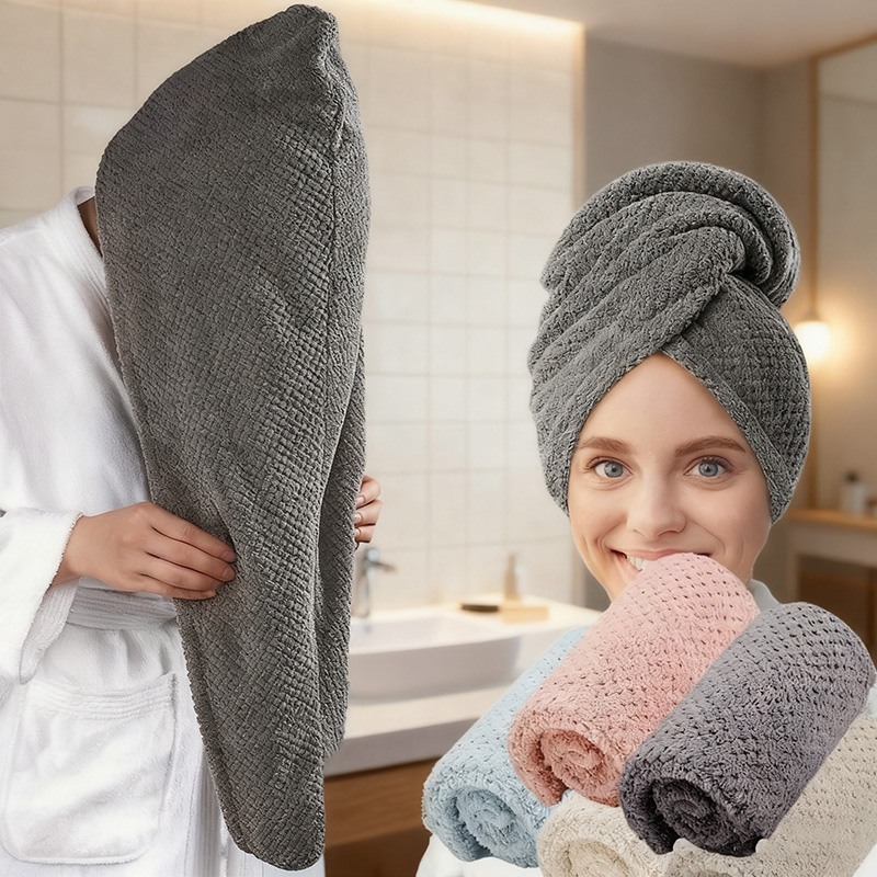 Golf Towel - Kadınlar İçin Kuru Saç Havlusu (Kuru