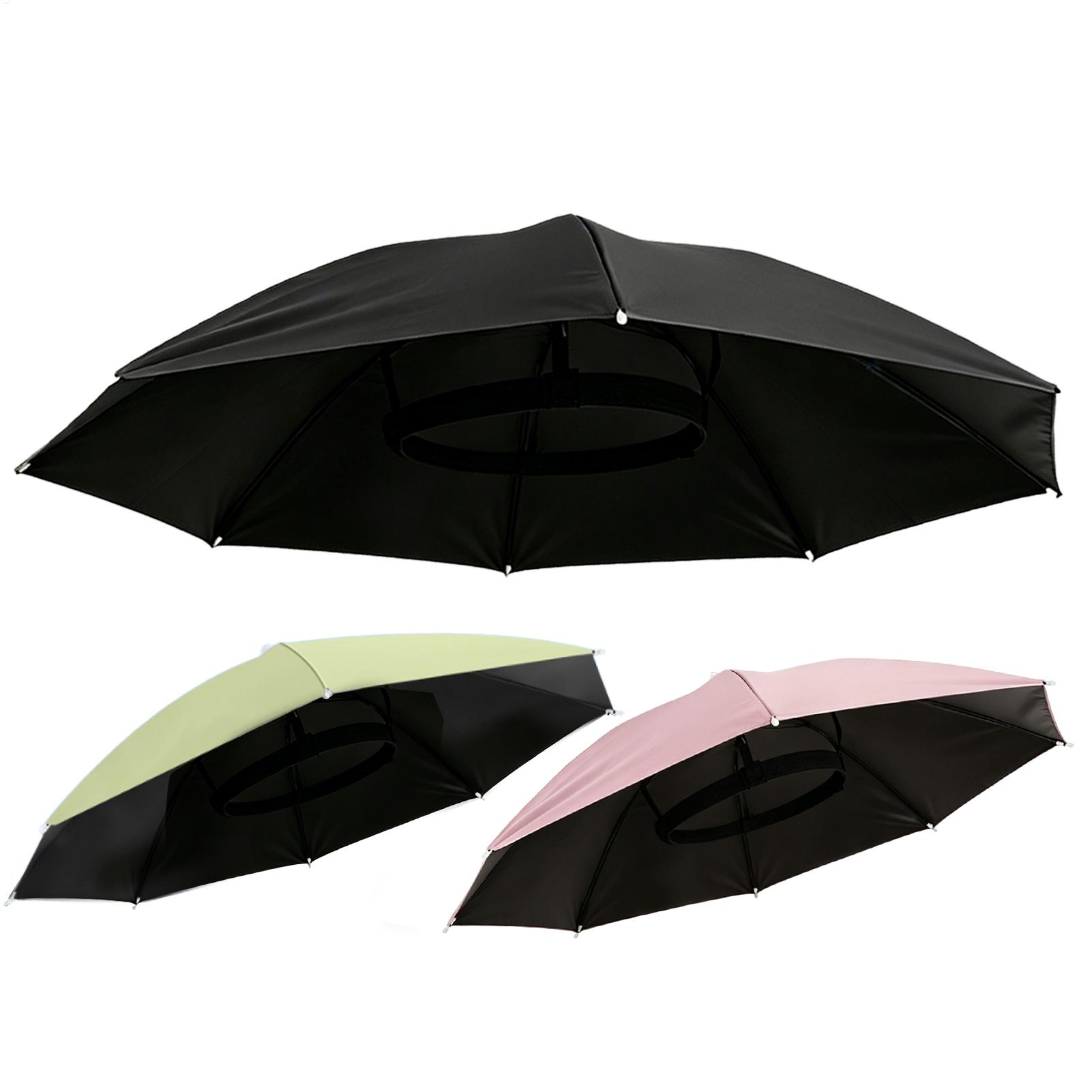 Golf Umbrella - Katlanır şemsiye şapka su geçirmez eller
