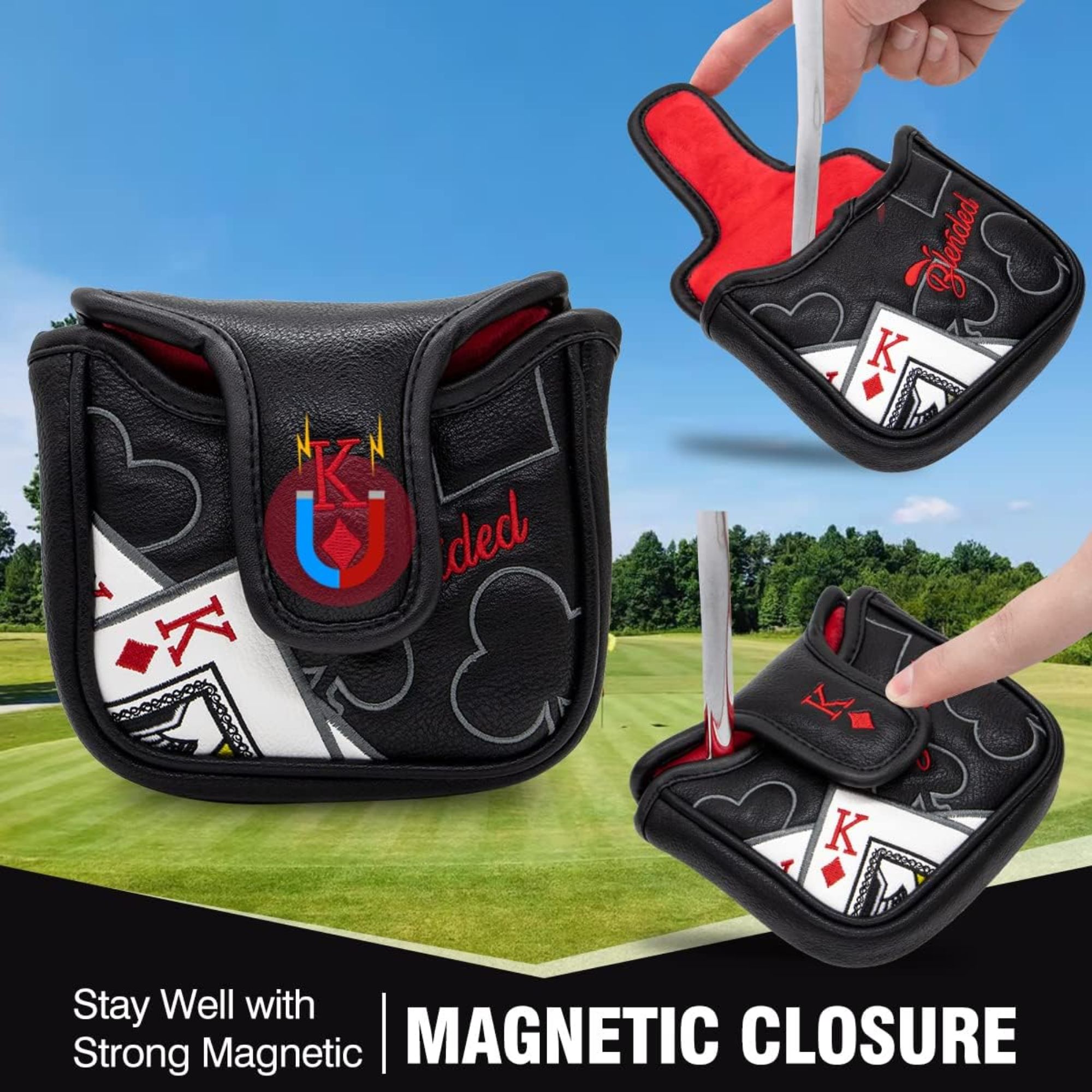 King Of Hearts İşlemeli Tokmak - Golf Putter incelemesi ve fiyatı