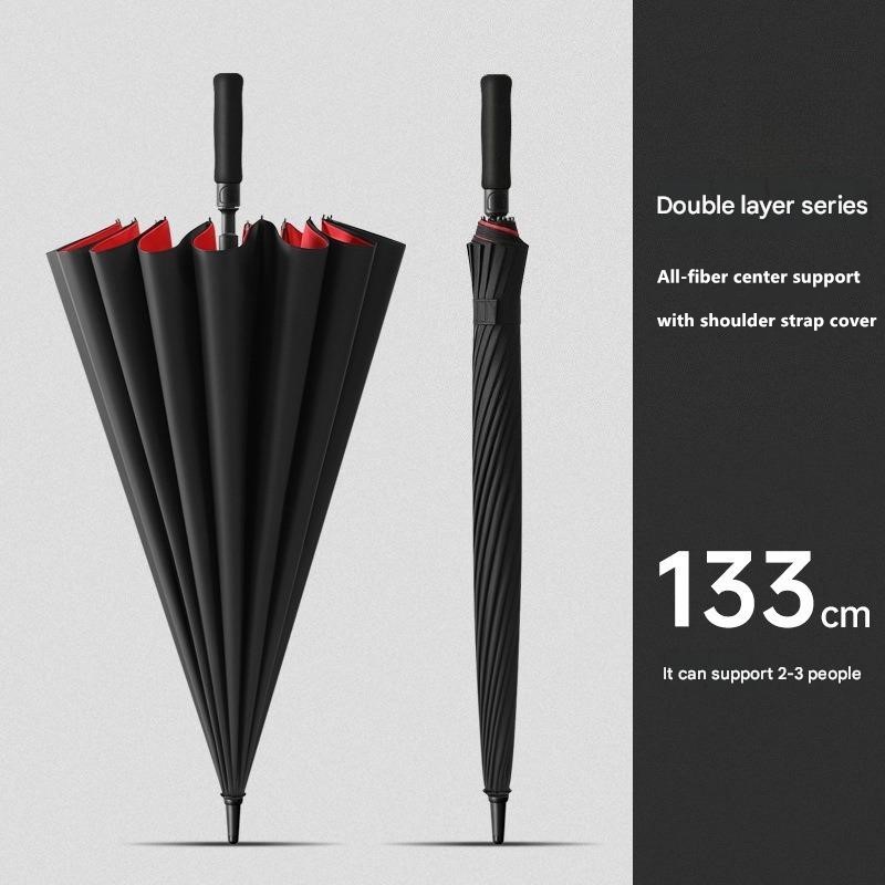 30 İnç 16 Telli Otomatik Çift  - Golf Umbrella incelemesi ve fiyatı