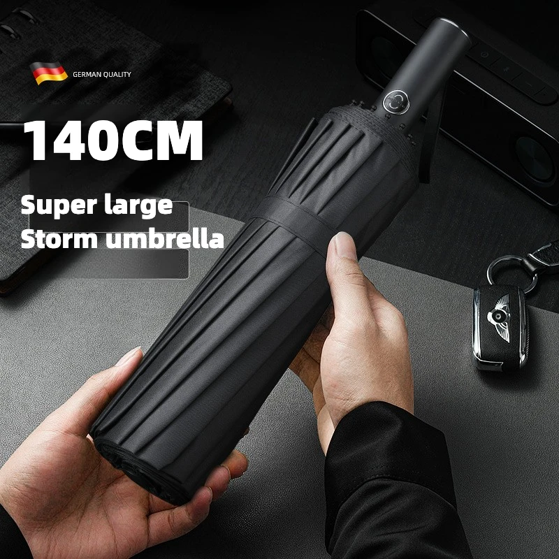 Super Large 140CM Automatic Fo - Golf Umbrella Large incelemesi ve fiyatı