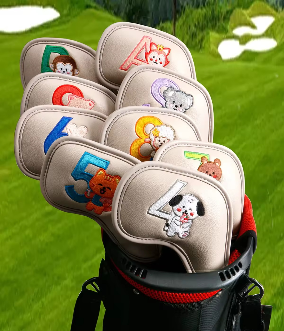 9 adet sevimli karikatür hayva - Golf Clubs incelemesi ve fiyatı
